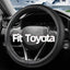 Funda volante deportiva Toyota Camry RAV4 Corolla Negro