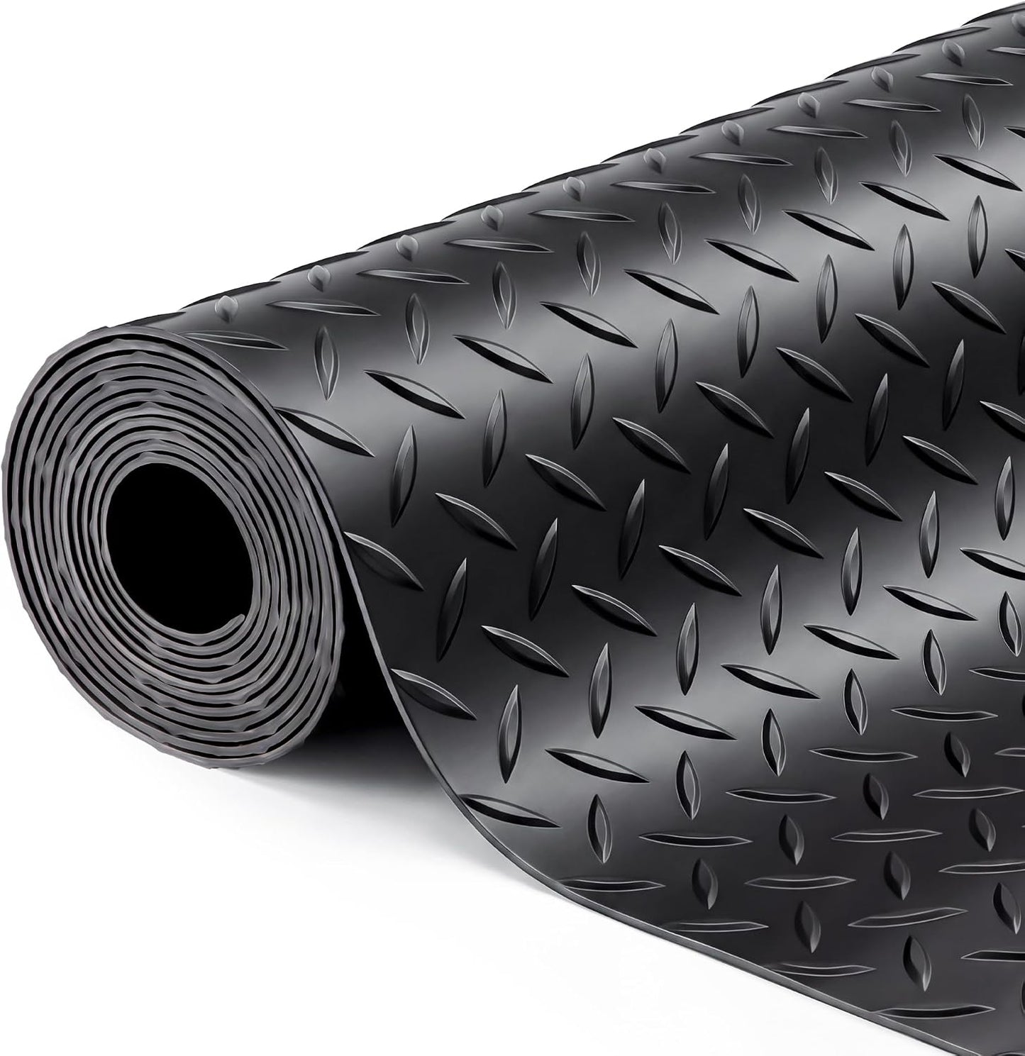 Tapete garaje 4x6ft negro resistente al agua y manchas