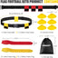 Cinturones fútbol bandera ajustable 22-43" set 6/8/10/12/14