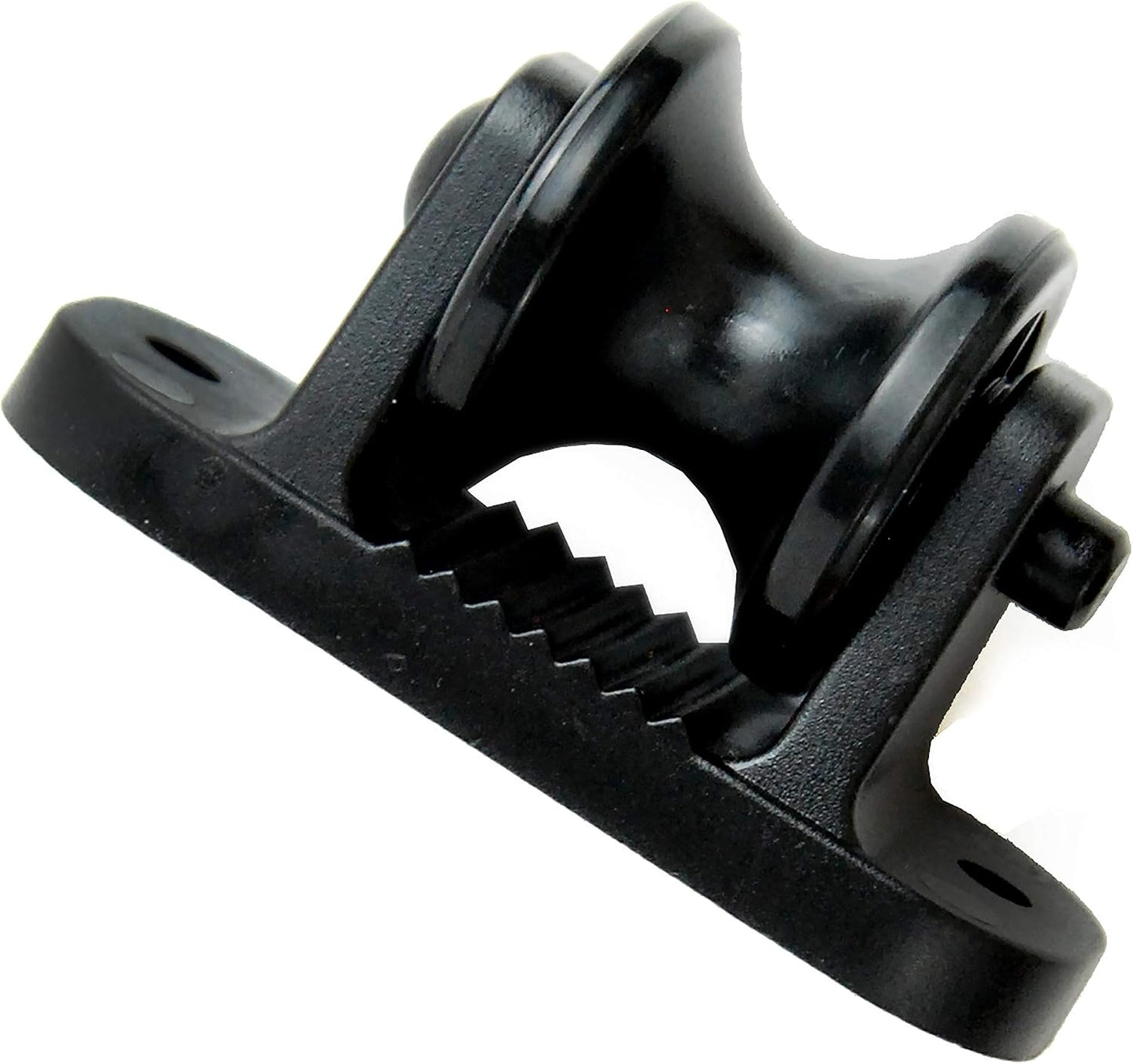 Aislador plástico negro para postes madera pack 10