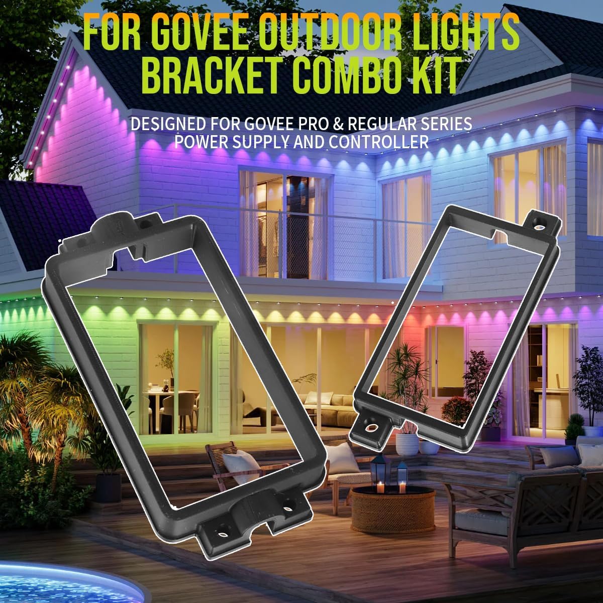Kit soporte alimentación y controlador para luces Govee Pro