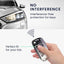 Funda llave TPU suave compatible Audi 3 botones gris oscuro