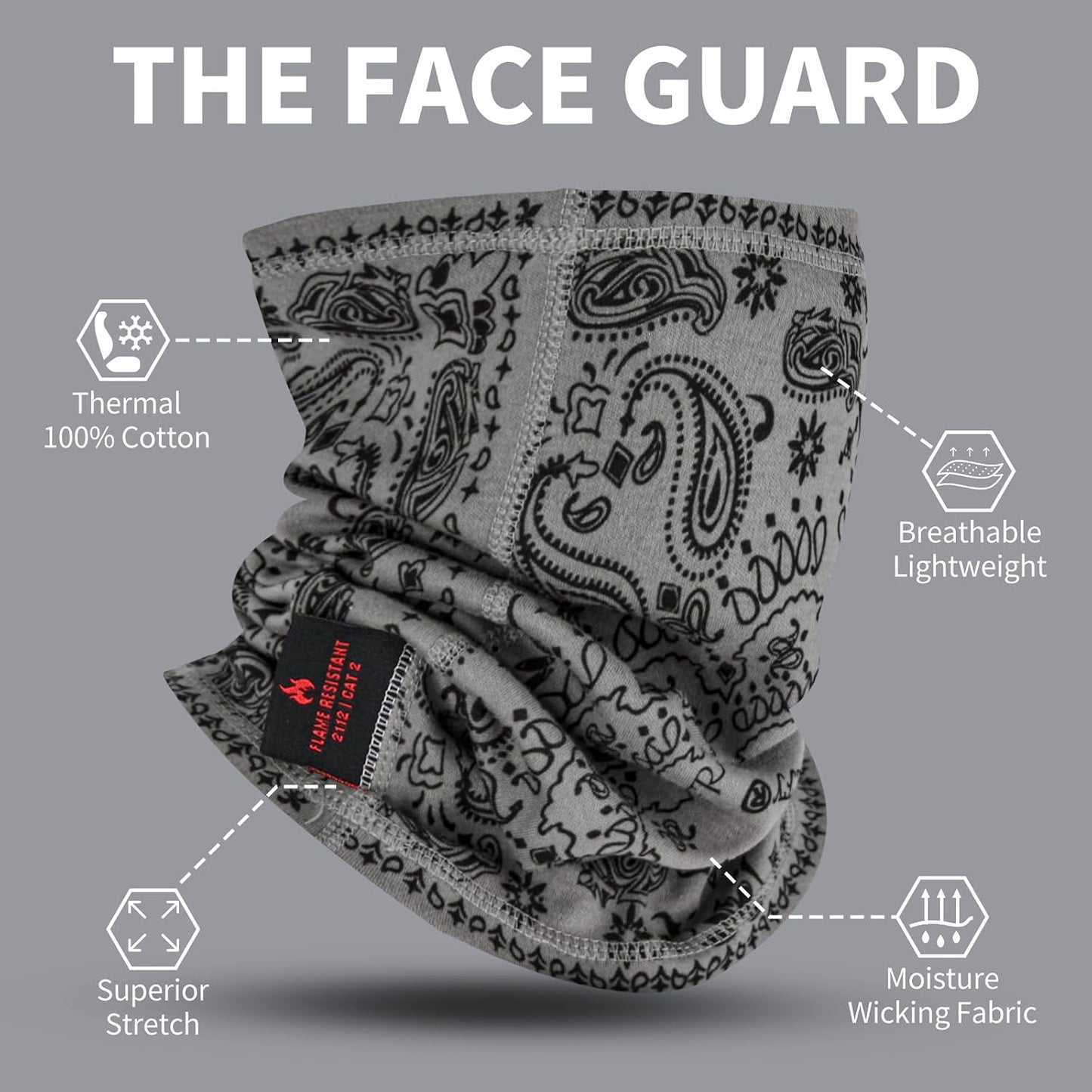 Máscara facial resistente al fuego para soldadura
