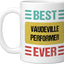 Taza Cerámica Vaudeville Performer Blanca