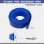 Manguera PVC azul 2.5" x25ft para piscina resistente