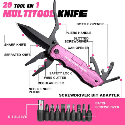 Cuchillo multiherramienta tinta P regalo mejor amiga