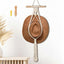 Perchas macramé para sombrero vaquero estilo bohemio