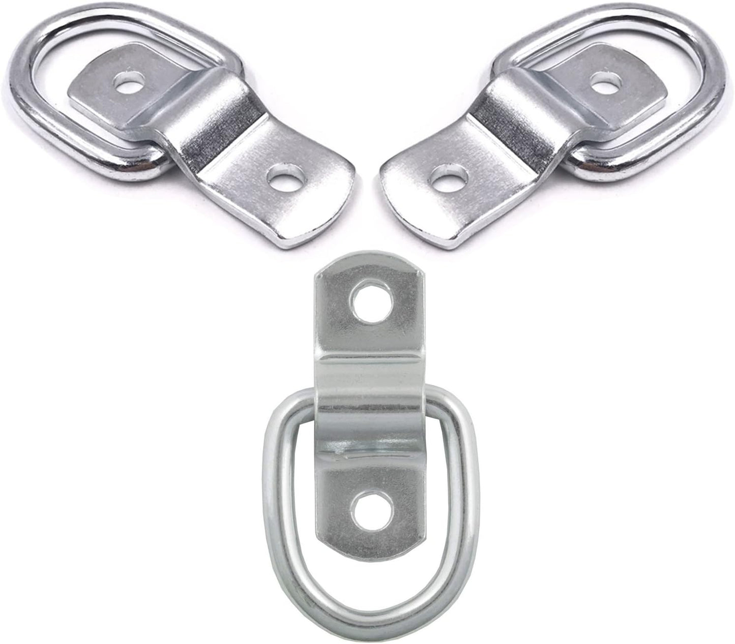 12 Amarres Anilla D 1/4" para RV ATV SUV Barcos