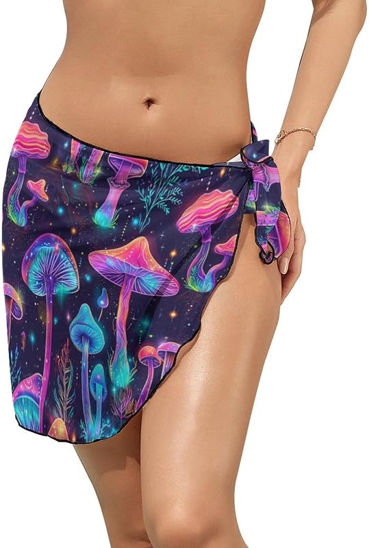 Pareo playa transparente para mujer piscina fiesta