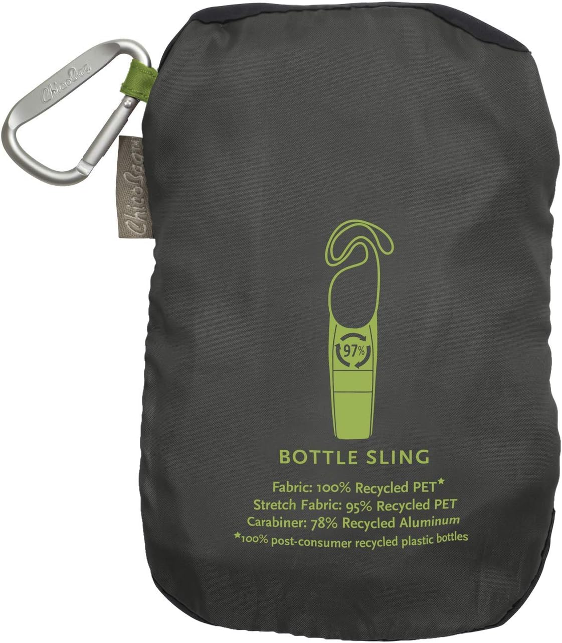 Saco colgante para botella con bolsillo