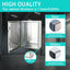 Caja eléctrica acero inox 304 IP66 24x16x12"