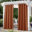 Cortinas opacas impermeables para cabaña 52x95pulg