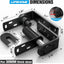 Bisagras puerta oscilante auto cerrado acero inox 2uds