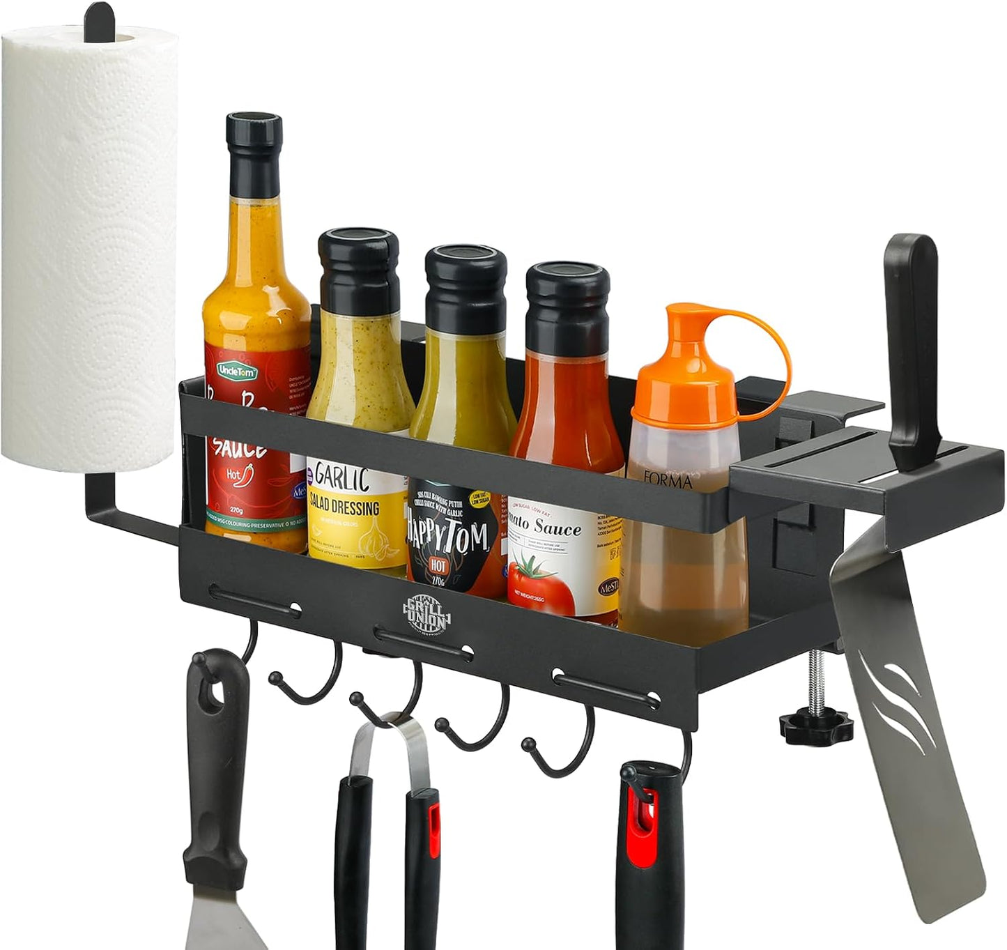Organiz. parrilla Blackstone 28/36 pulg ahorrador espacio