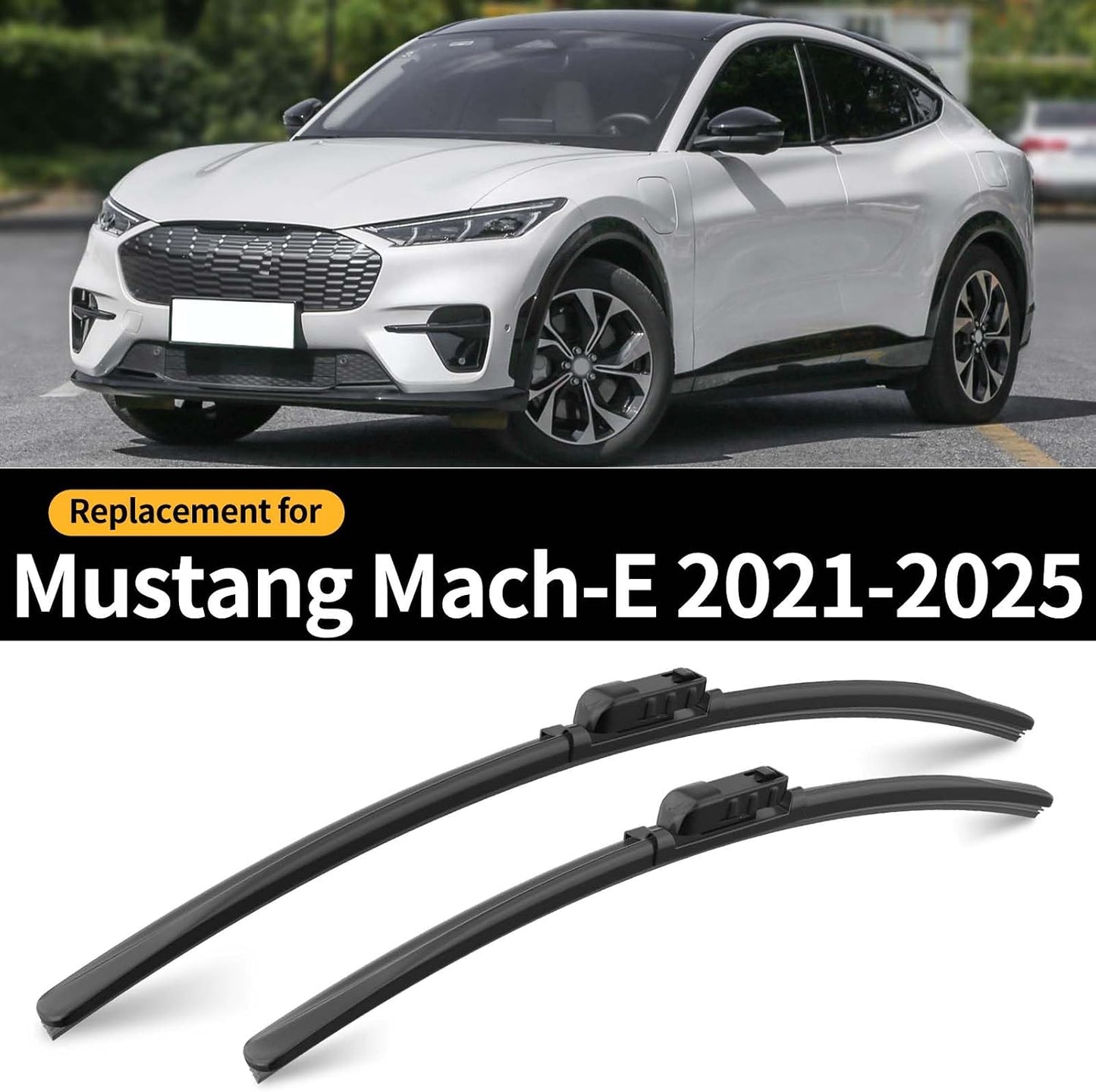 Limpiaparabrisas Ford Mustang Mach E 21-24 3 Pzas