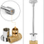 Llave universal chimenea gas 8pulg comp 1/4 y 5/16 pulg cromo