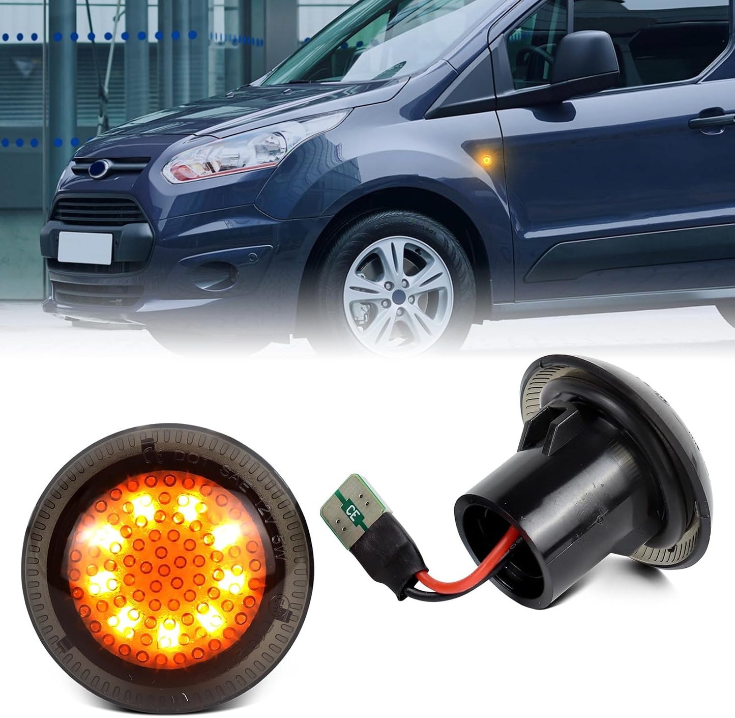 Luces LED ámbar para Ford Transit Connect 2010-21