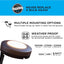 Luces LED exteriores 40ft cambio color control remoto 2 pzas