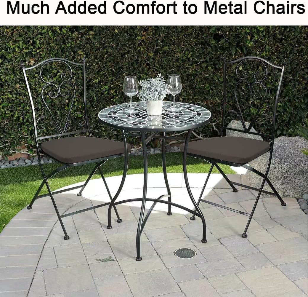 Cojín silla metal 14pulg magnético cuero antiderrap