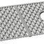 Alfombrilla fregadero silicona RVG1033 gris