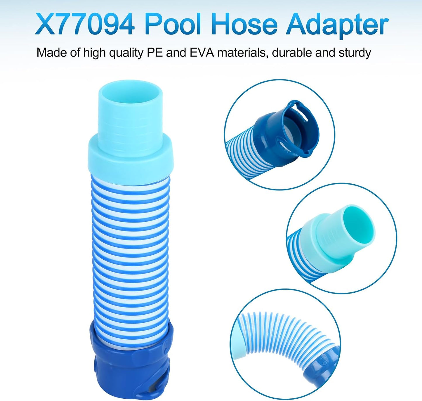 Adaptador manguera vacío piscina Zodiac MX6 MX8