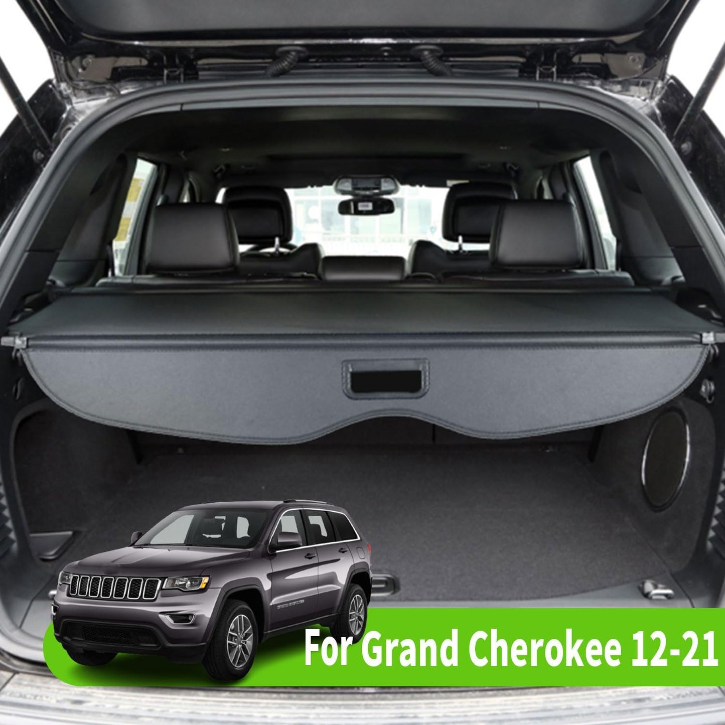 Cubierta maletero Jeep Grand Cherokee 2011- color negro