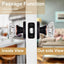 Pomo puerta vidrio bronce aceitado pack 1