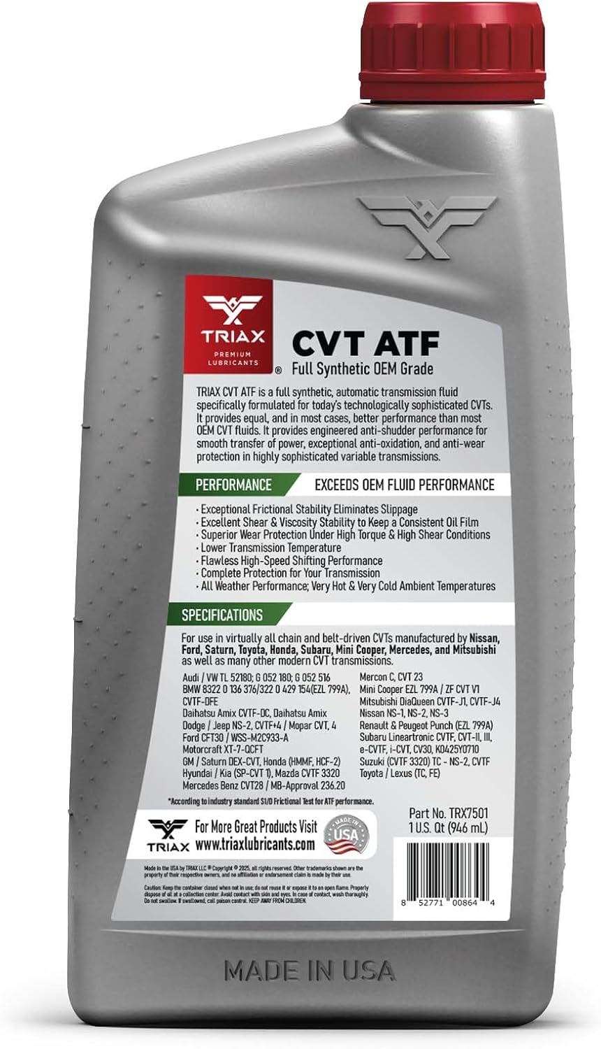Líquido transmisión CVT antiderrap universal 1qt