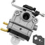 Carburador aluminio comp Legend Force 46cc Gas Tiller