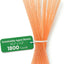 Pack 1800 Pajitas Agave 10.2pulg Beige Sostenibles