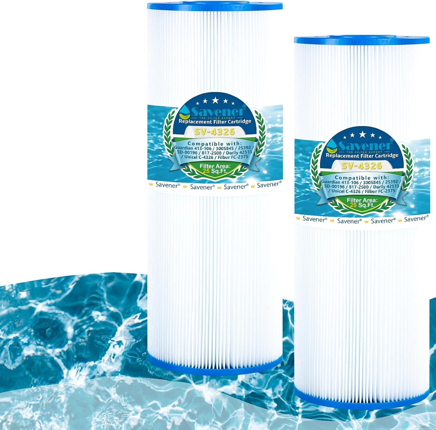 Cartucho filtro spa reemplaza Unicel C-4326 Filbur FC-2375