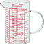 Taza medidora vidrio borosilicato 32oz con mango aislado