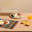 Set 4 Manteles Cuero Sintético Resistentes Antideslizantes