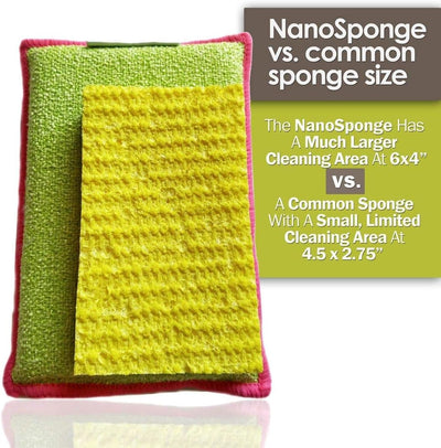 Esponja Nano Supergrande 6x4 2unidades para cocina