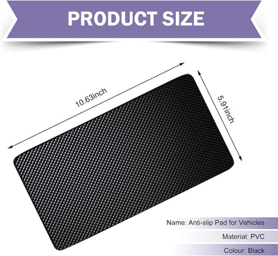 Alfombrilla antideslizante adhesiva para tablero 10.6x5.9pulg