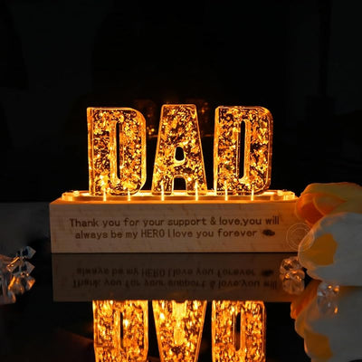Luz nocturna LED regalo para papá hijo hija decoración hogar