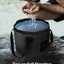 Cubo plegable 5gal portátil para pesca campamento