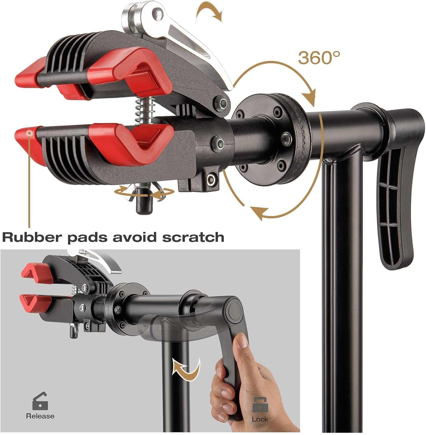 Soporte reparación bicicletas eléctricas y de montaña