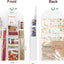 Organiz. rollos largos colgante 48x24" doble cara blanco