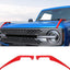 Cubierta bisagra capó Ford Bronco 21-25 Trail Sights rojo