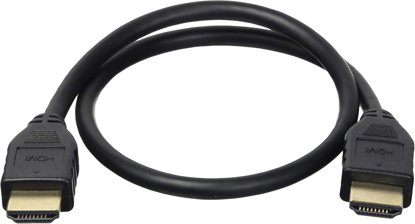 Cable HDMI 1.5pies negro 3 Pzas 4K 60Hz 18Gbps compat TV UHD