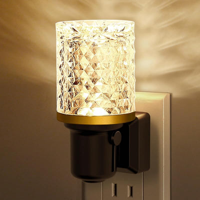 2 Luces Nocturnas Regulables Enchufables con Sensor 3000K