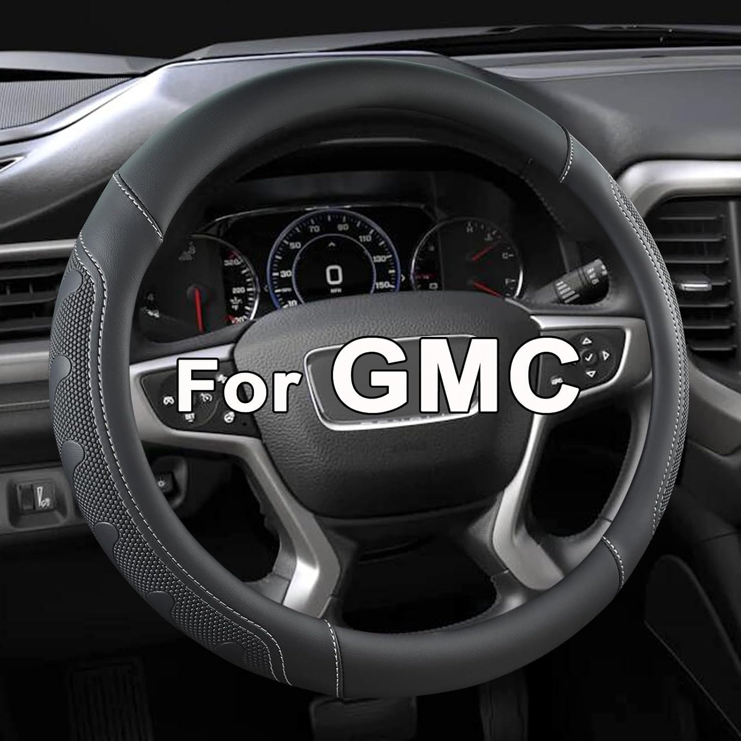 Funda volante GMC Sierra Acadia Terrain Yukon negra gris