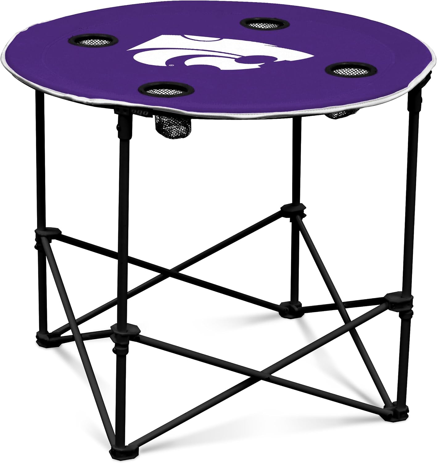 Mesa redonda unisex con licencia NCAA color equipo