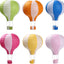 Set 6 globos linternas papel para bodas y fiestas