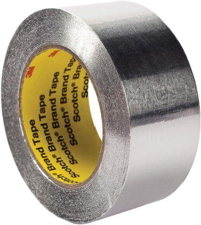 Cinta aluminio 0.984pulg x 180.4ft plata