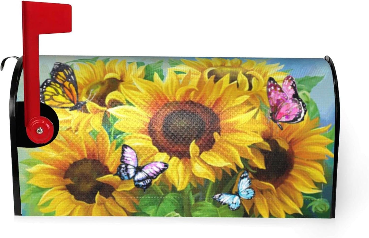 Fundas magnéticas buzón decoración verano cubiertas florales