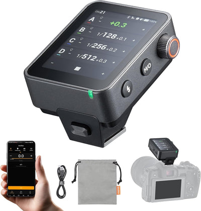 Transmisor flash inalámbrico X3 Pro-N 656pies LCD