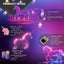 Guirnalda luces LED unicornio pompones para niños