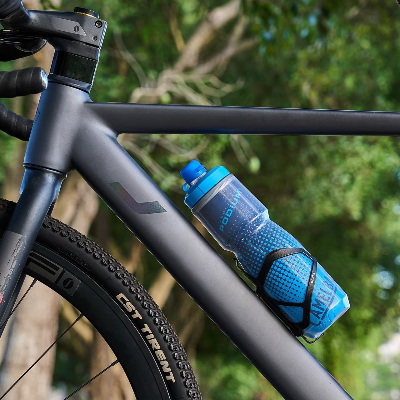 Soporte botella agua bicicleta aluminio resistente 18